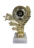 Gold Trophies with Marble Base (B178) - 140mm