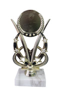 Gold Trophy with Marble Base (H415) - 190mm