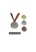 40mm Athletics Running Medal with Ribbon (RNI-40) - Gold, Silver or Bronze