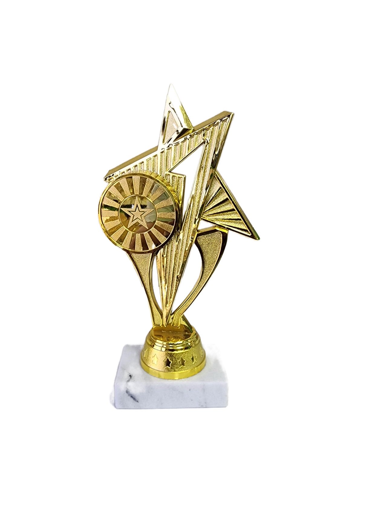 Gold Trophy with Marble Base (S52) - 220mm
