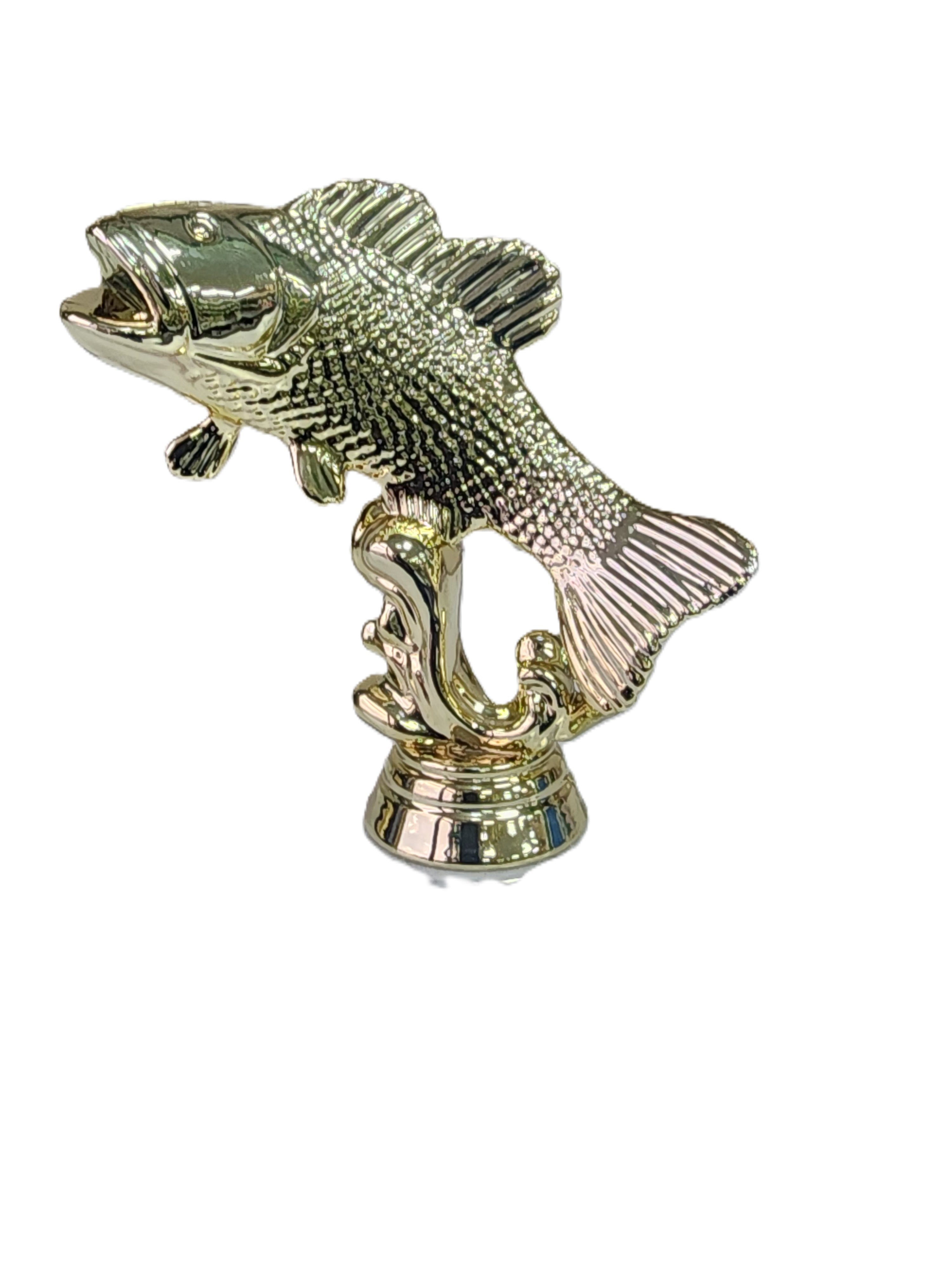 Small Fish Figurine with Marble Base - 120mm